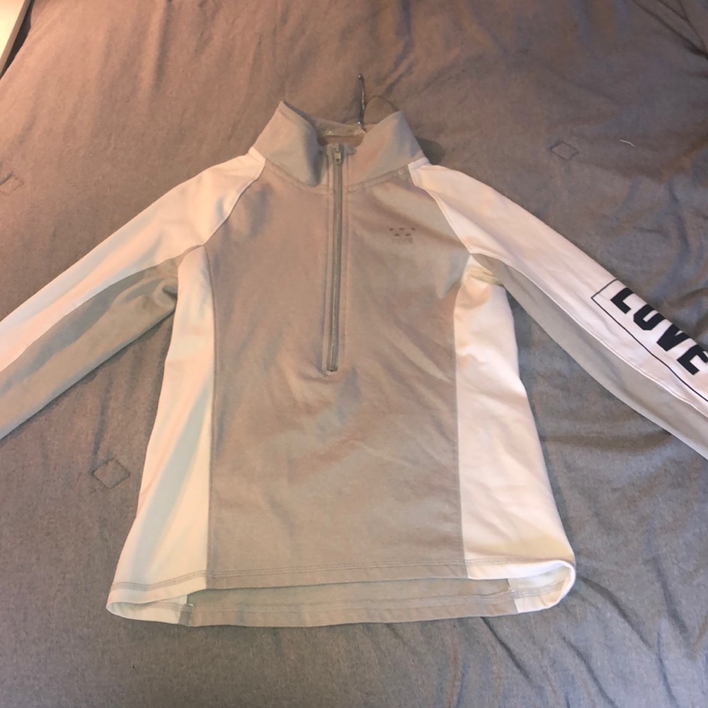 Pink Victoria Secret Workout Q-Zip